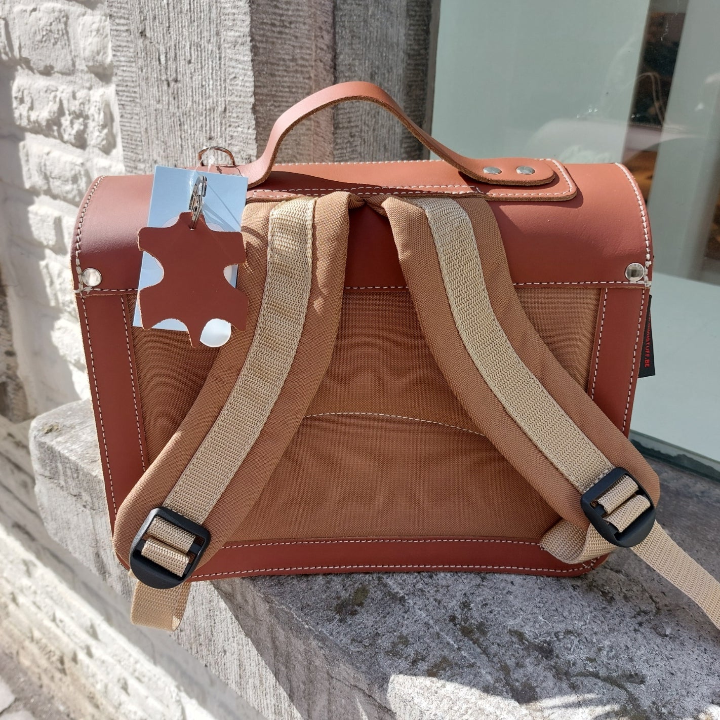 Boekentasje Own Stuff kleuter OS.014 chestnut teddy NEW