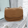 Crossbodytas leder Rosalia camel