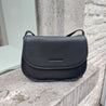 Crossbodytas leder Rosalia zwart