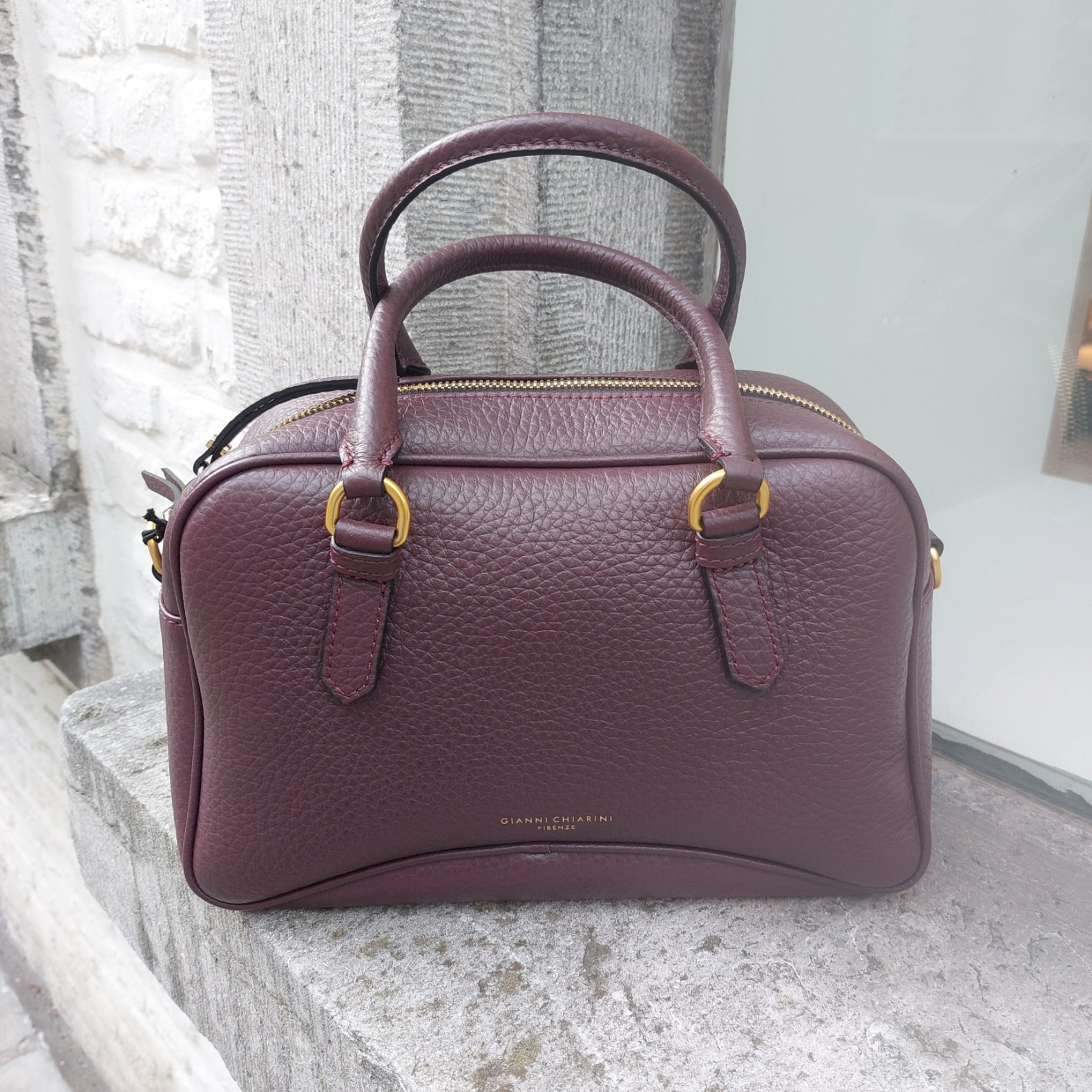 Handtas leder Gianni Chiarini