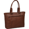 Laptoptas dames leder cognac