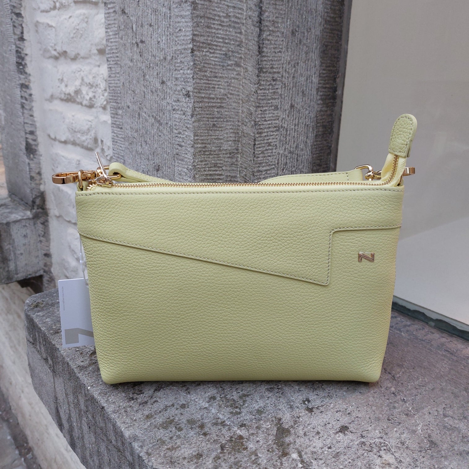 Handtas Nathan-Baume leder citrus