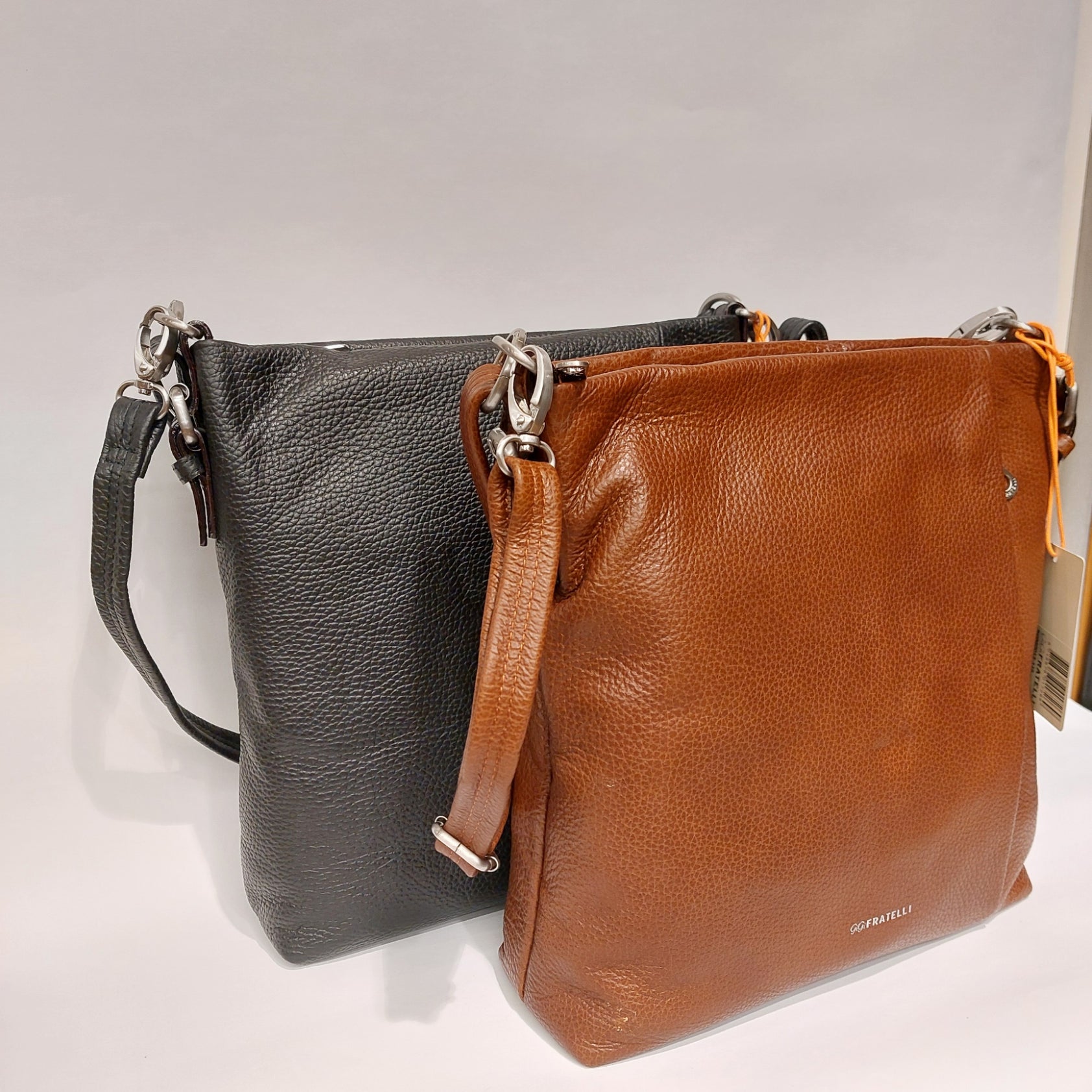 Crossbodytas leder Gigi Fratelli